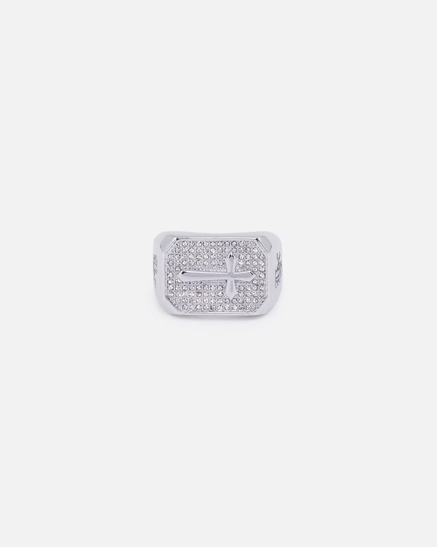 NXS Sanctity Ring Iced White Gold