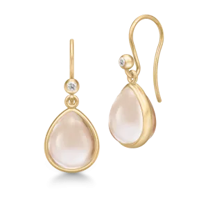 Paloma Nude Gold Plated Earrings