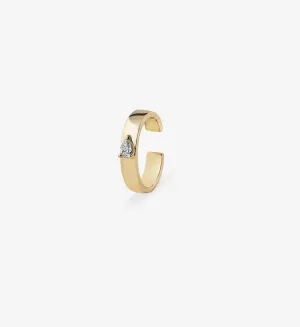 Pear Diamond Earcuff 0.07