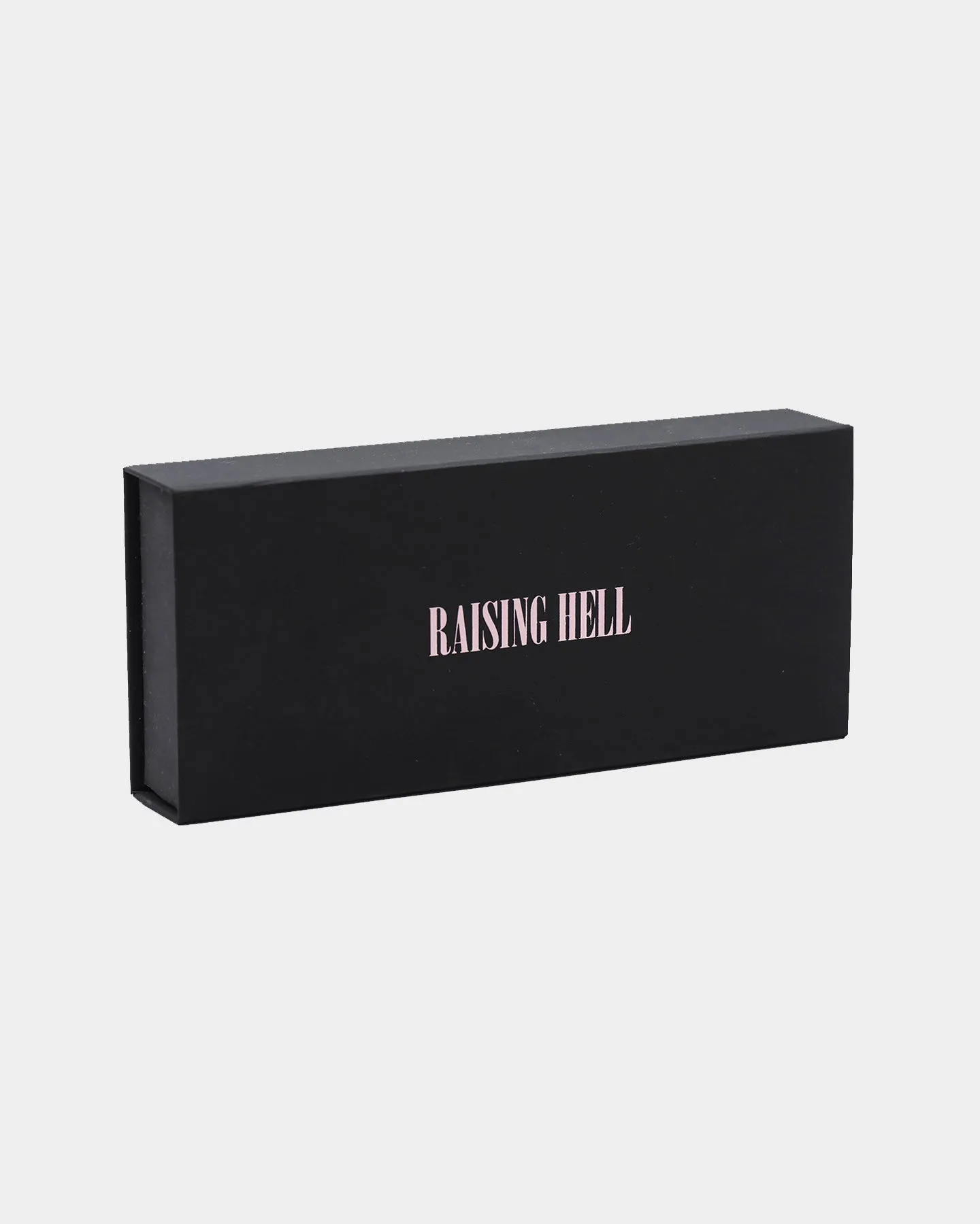 Raising Hell Women's 14" Interlink Choker Necklace Pink/Iced White Gold