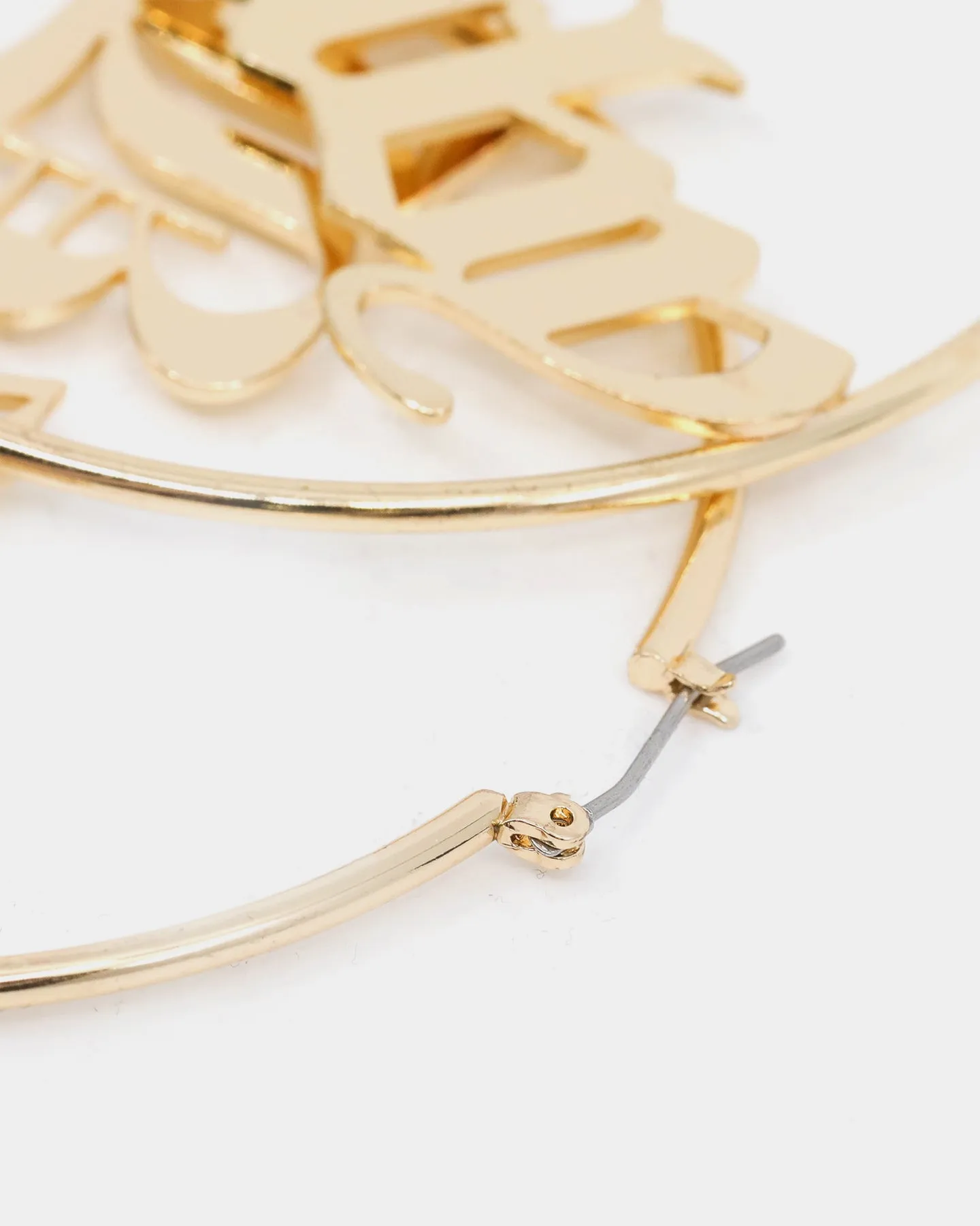 Raising Hell Women's 'Baby' Hoop Earrings Gold