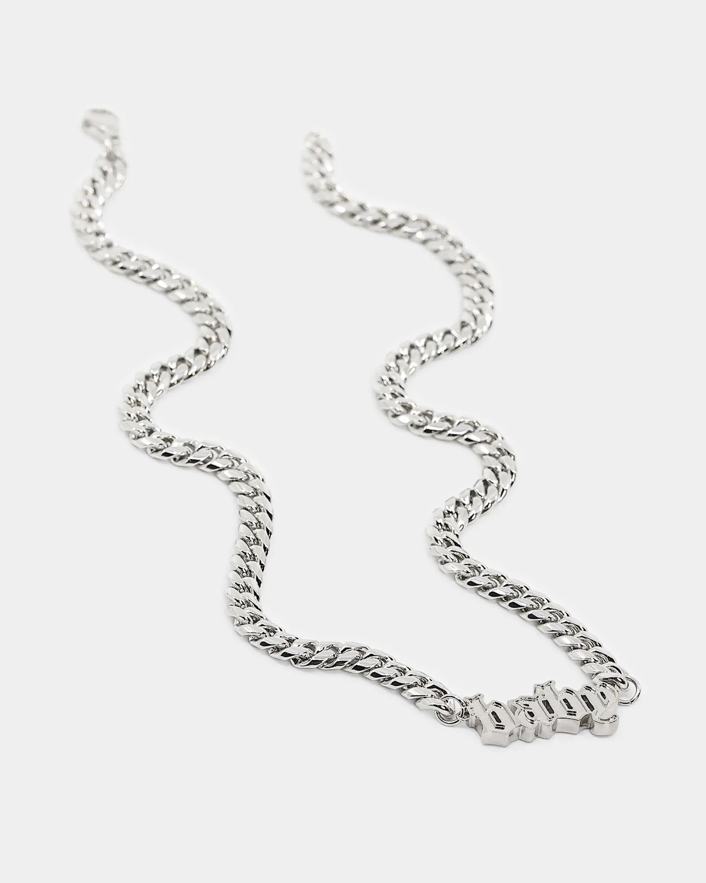 Raising Hell Women's Baby Necklace White Gold