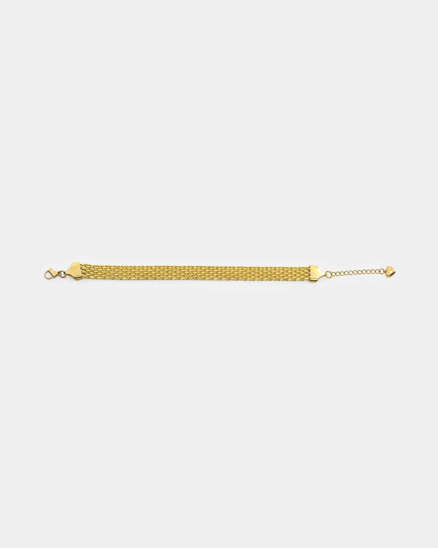 Raising Hell Women's Braided Bracelet Gold