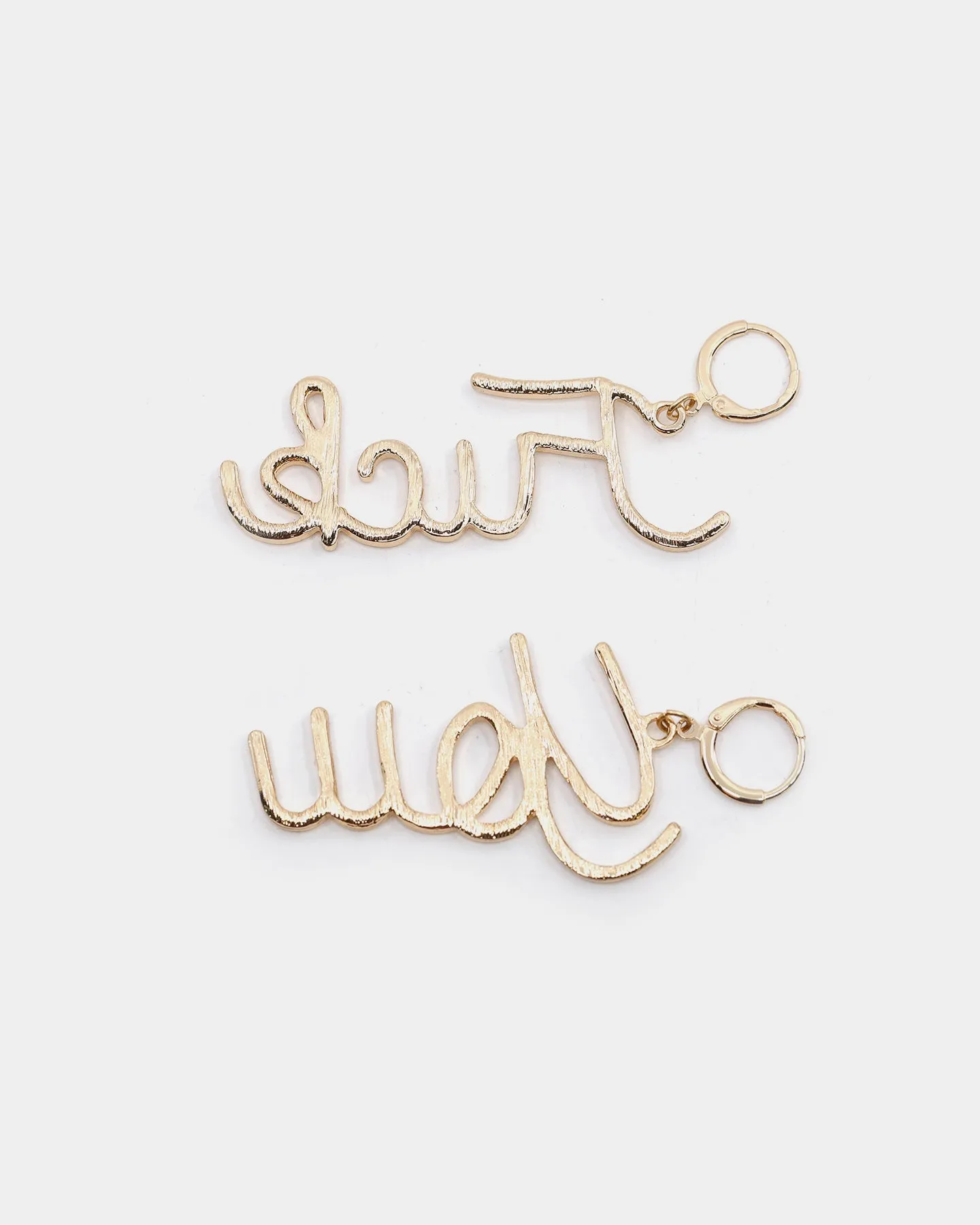 Raising Hell Women's FK Earrings Gold