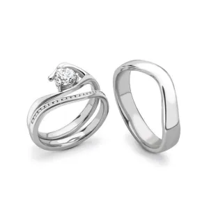 Rebecca Sellors Platinum Diamond Tri Set
