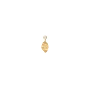 Rosa 14K Goldfilled Stud w. Topaz