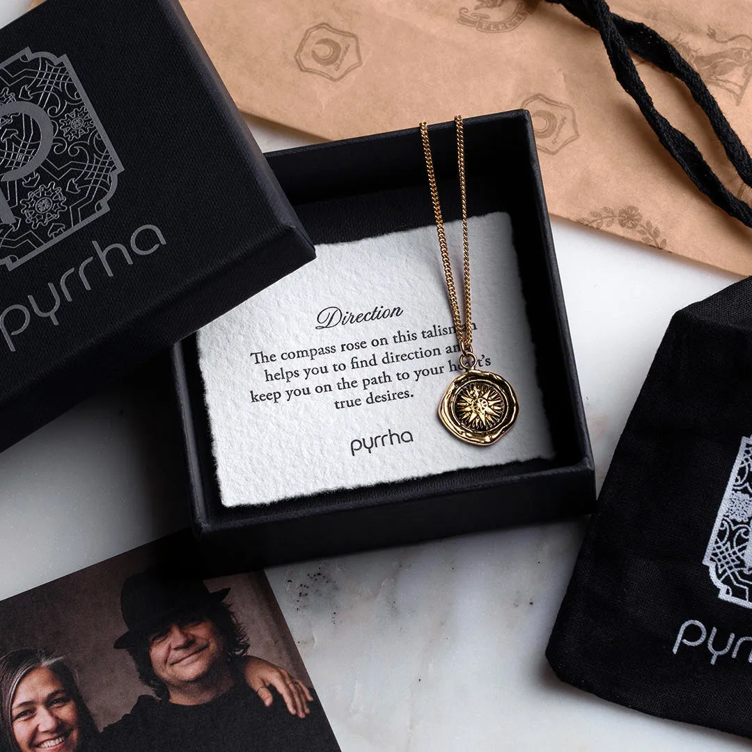 Rose 14K Gold Signature Talisman
