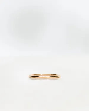 Round Goldie 1.3 mm 18K Gold, Whitegold or Rosegold Ring