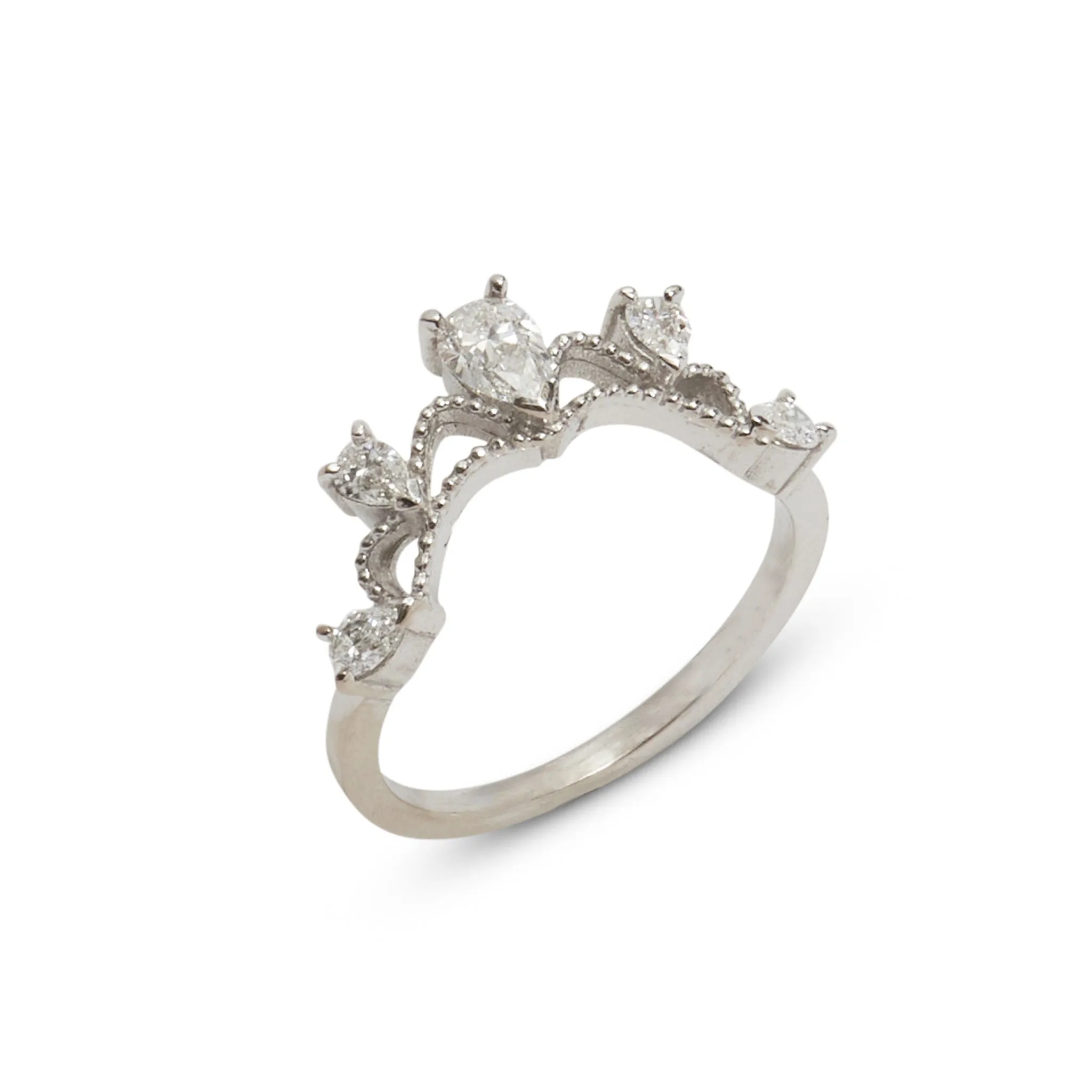 Royal Diamond Ring Pieces of Eight