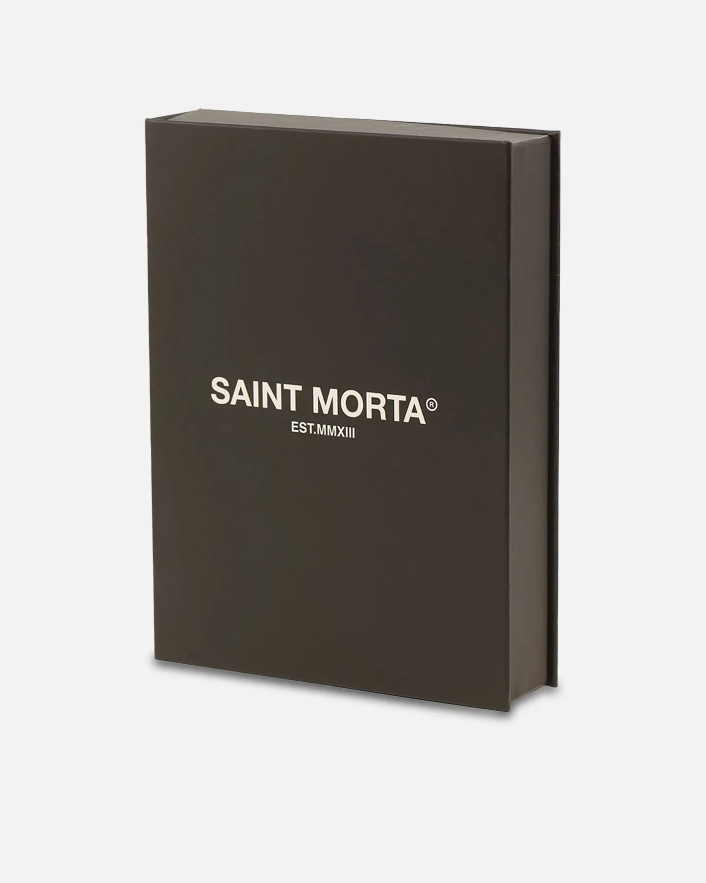 Saint Morta 18" 14mm Iced Interlink Chain Iced Gold
