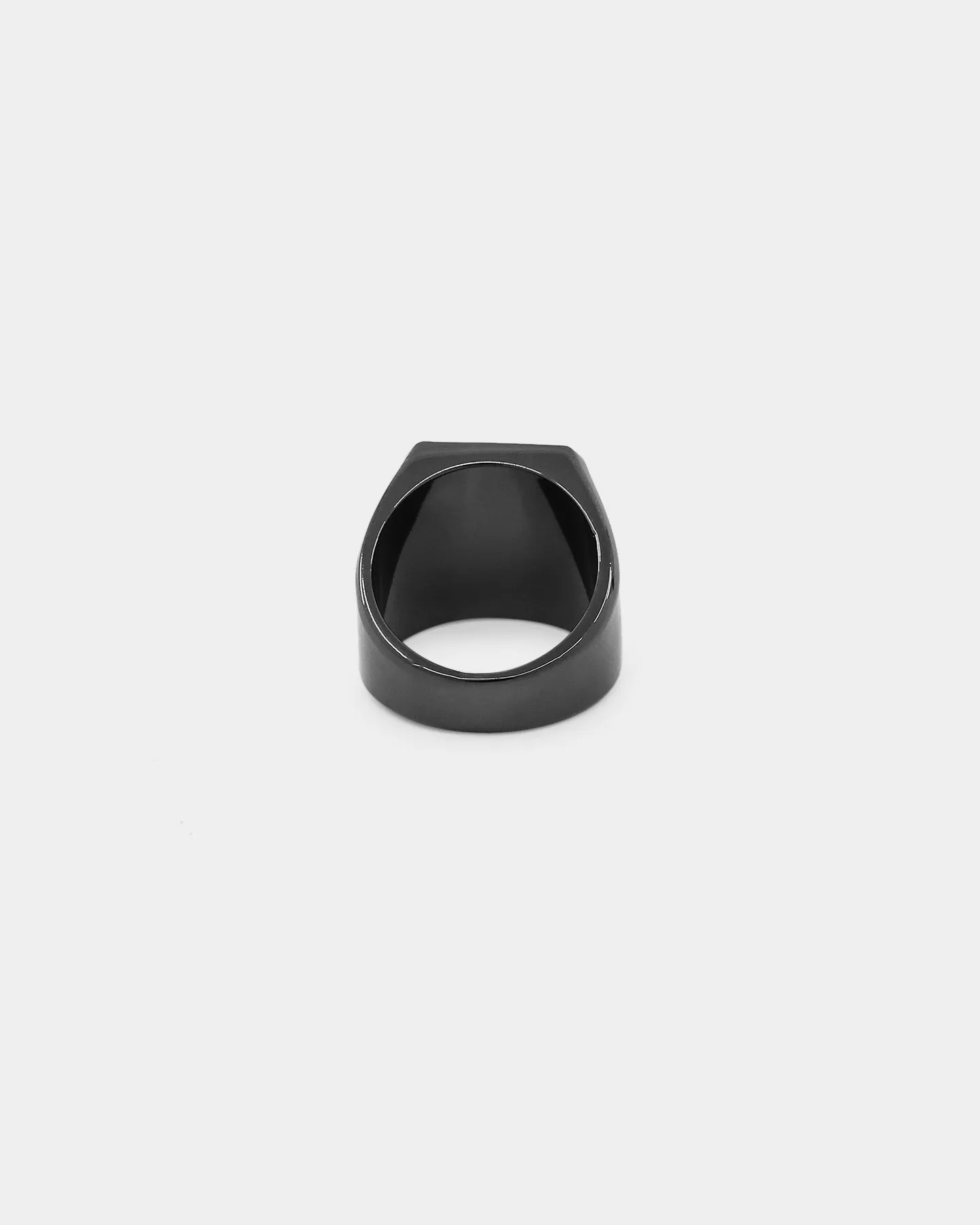 Saint Morta SM Signature Ring Black