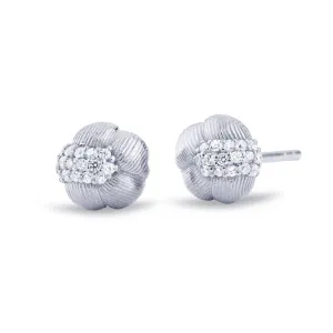 Savá 18K Whitegold Studs w. 32 Diamonds