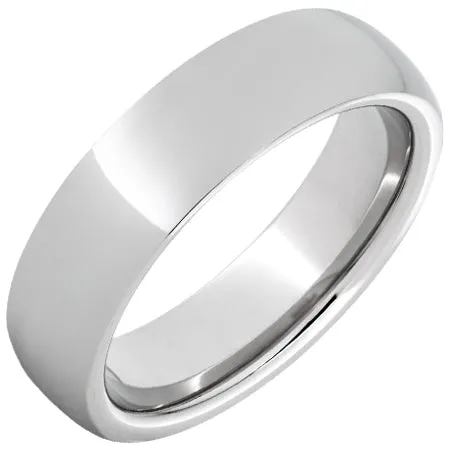 Serinium® Domed Band with Polish Finish
