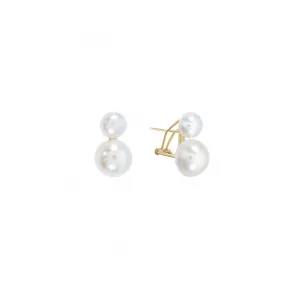 Shashi Bianca Earring Vermeil on Sterling Silver, Freshwater Pearl