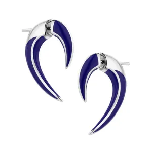 Shaun Leane Sabre Solis Talon Sterling Silver Atlantic Ceramic Earrings