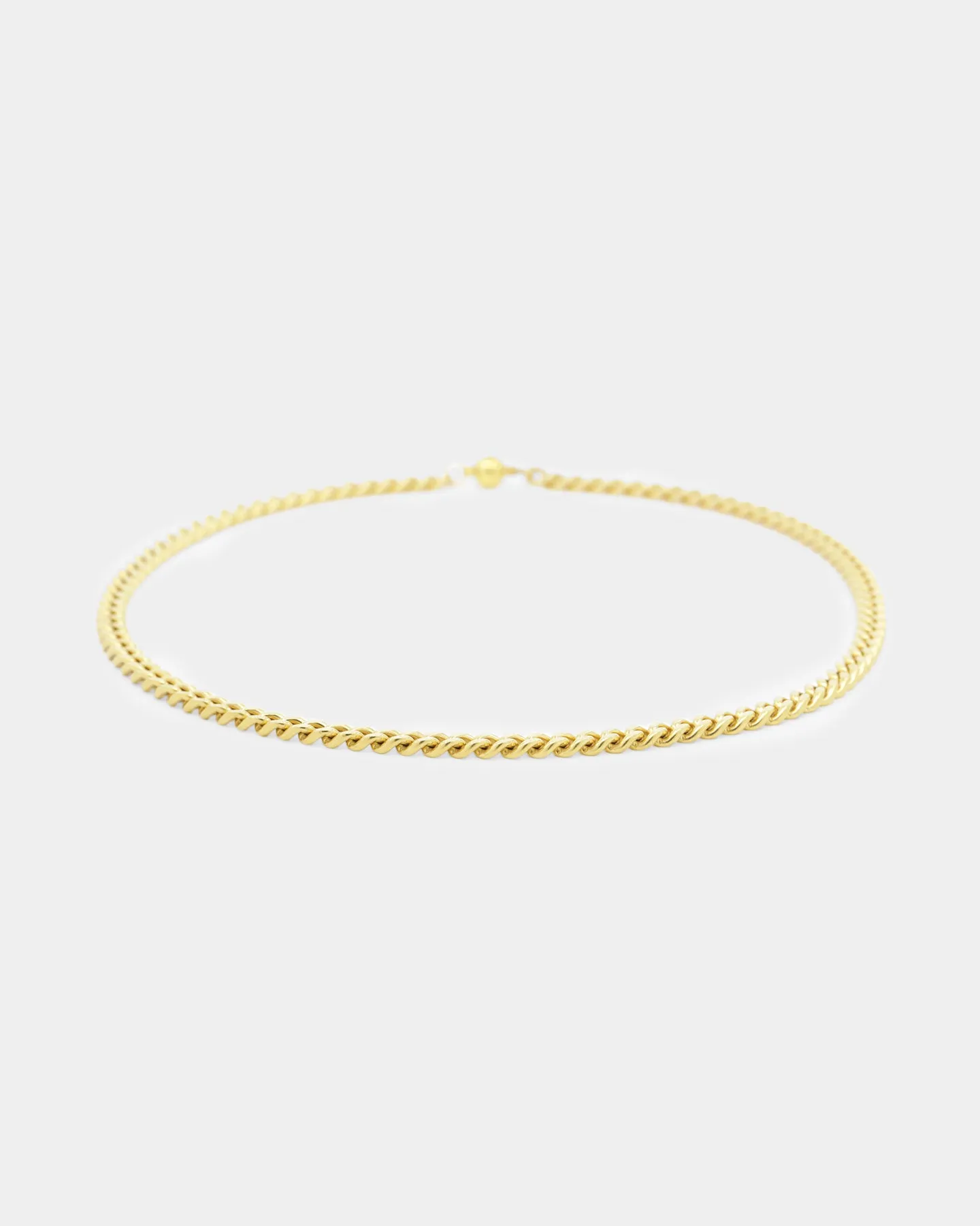 Shortie Kids' Classic Cuban 6mm Chain Gold