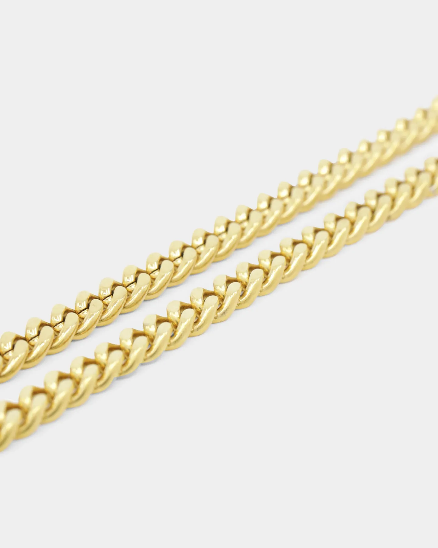 Shortie Kids' Classic Cuban 6mm Chain Gold
