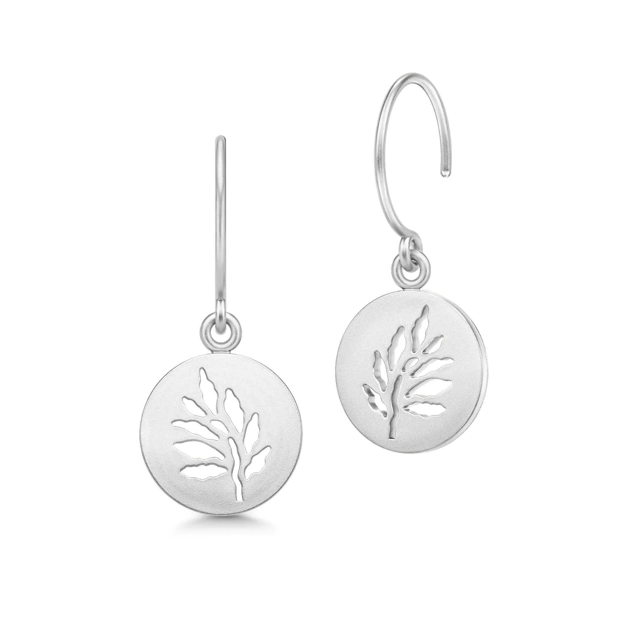 Signature Silver Earrings