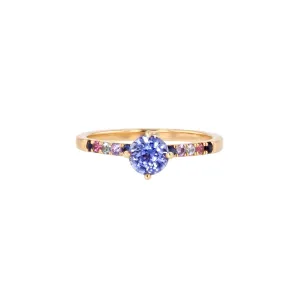 SOLD OUT Monara Nil 18K Gold Ring w. Sapphires