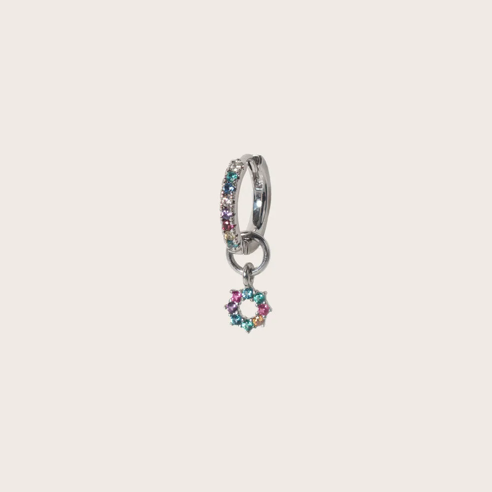 Sole Silver Pendant w. Zirconia