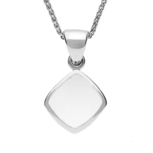 Sterling Silver Bauxite Dinky Cushion Necklace