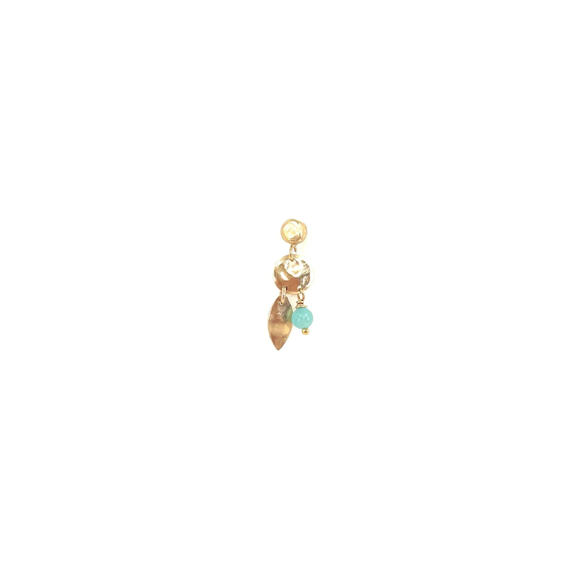 Suki 14K Goldfilled Earring w. Amazonite