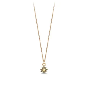 Sun 14K Gold Symbol Charm