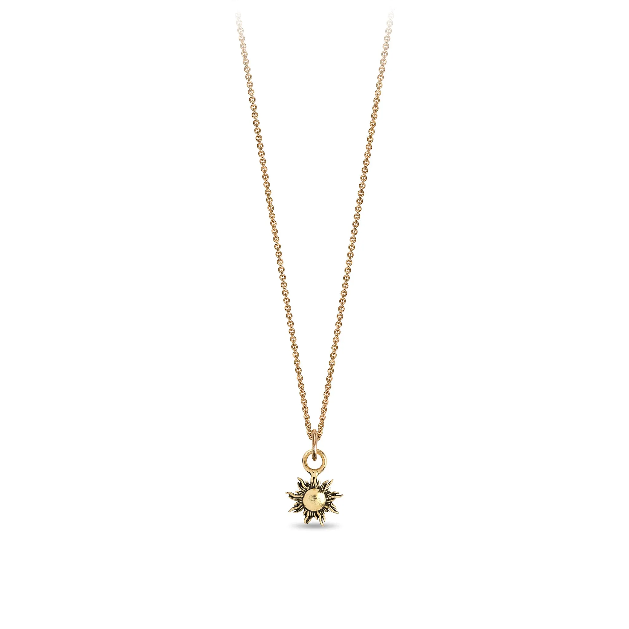 Sun 14K Gold Symbol Charm
