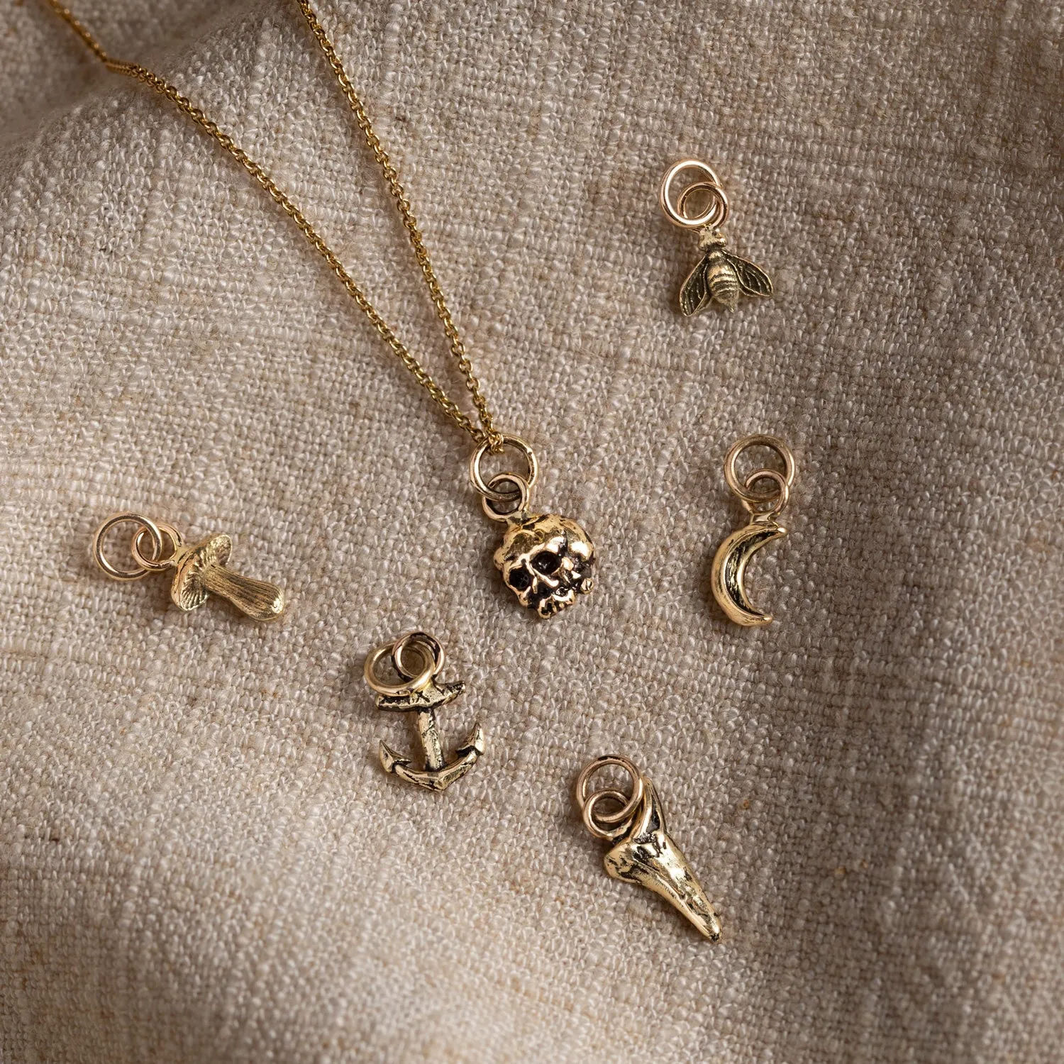 Sun 14K Gold Symbol Charm