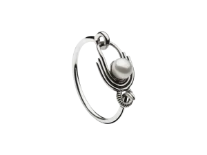 Supersonic Pearl Bracelet Silver