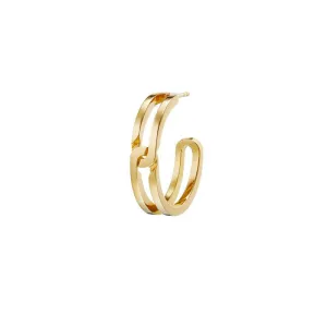 The Gasp Large 18K Gold Earring
