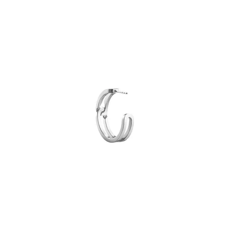 The Gasp Small Silver Earring