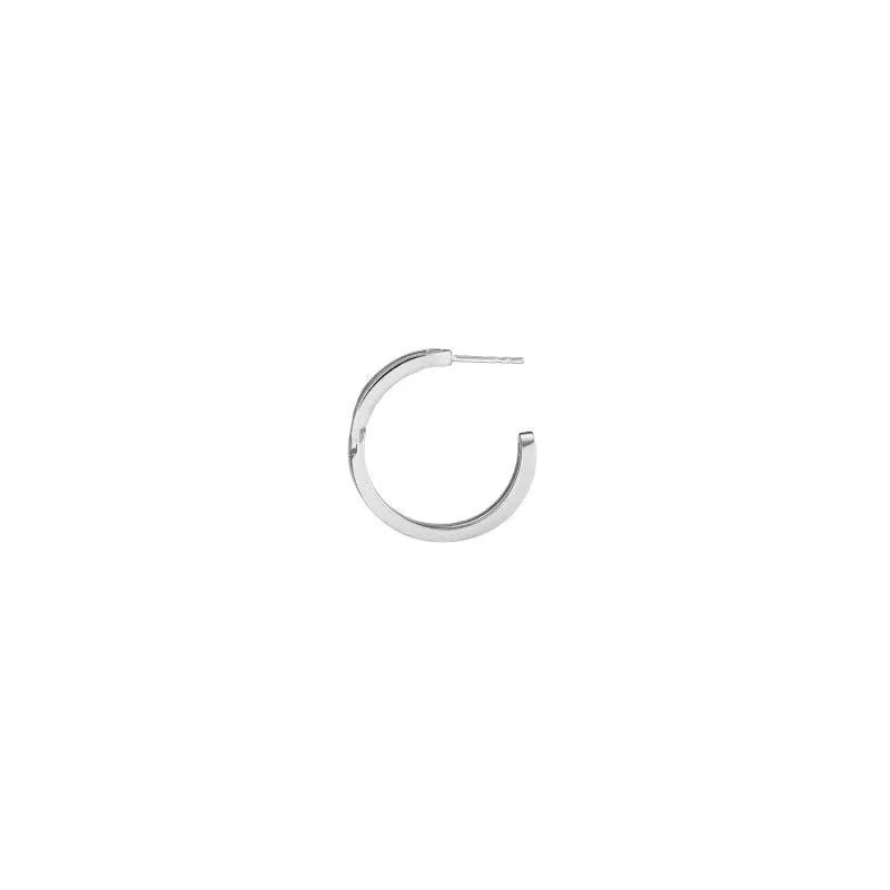 The Gasp Small Silver Earring