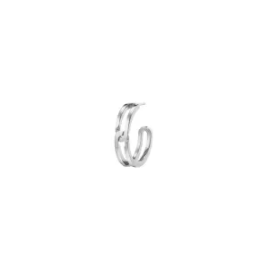 The Gasp Small Silver Earring
