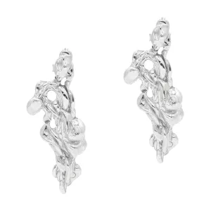 The Meliti Silver Earrings