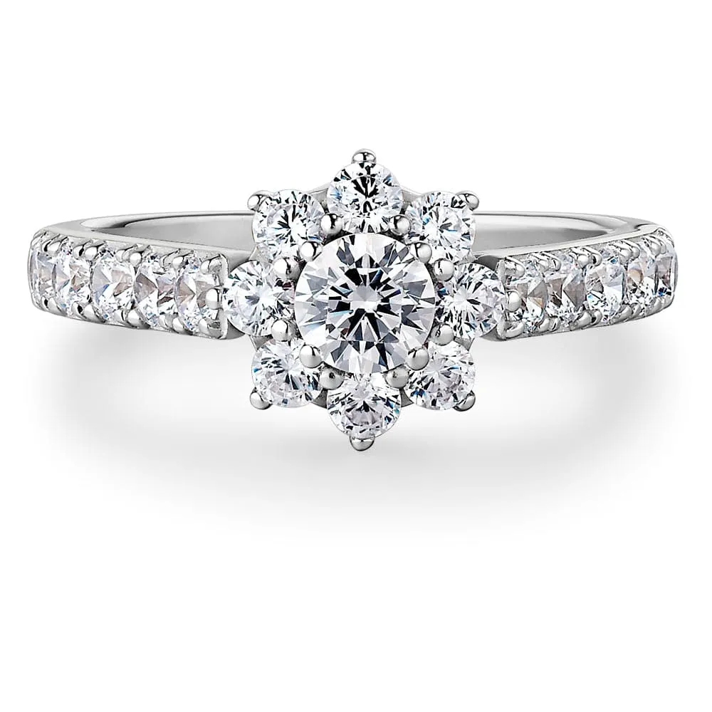 Tulip Cluster Ring