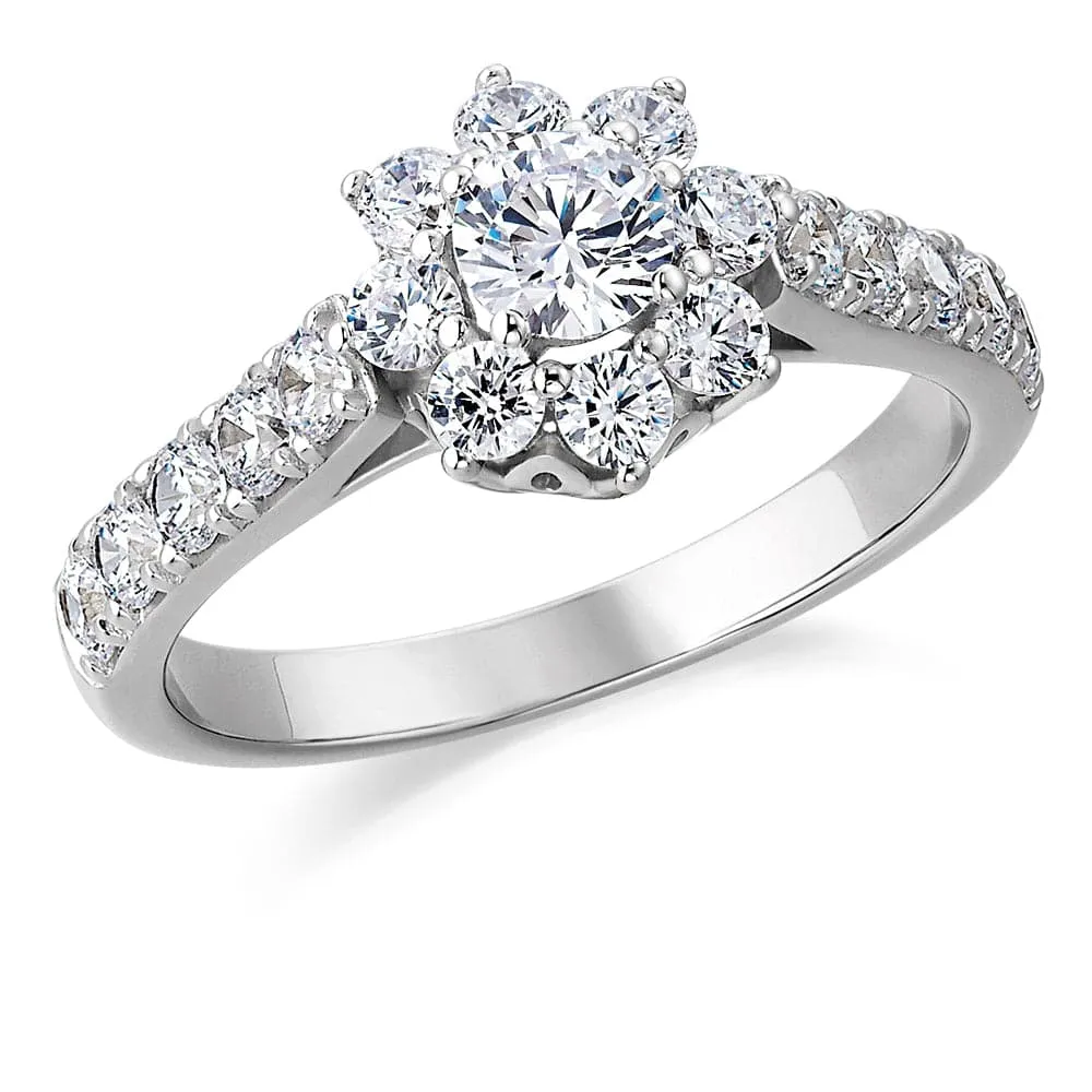 Tulip Cluster Ring