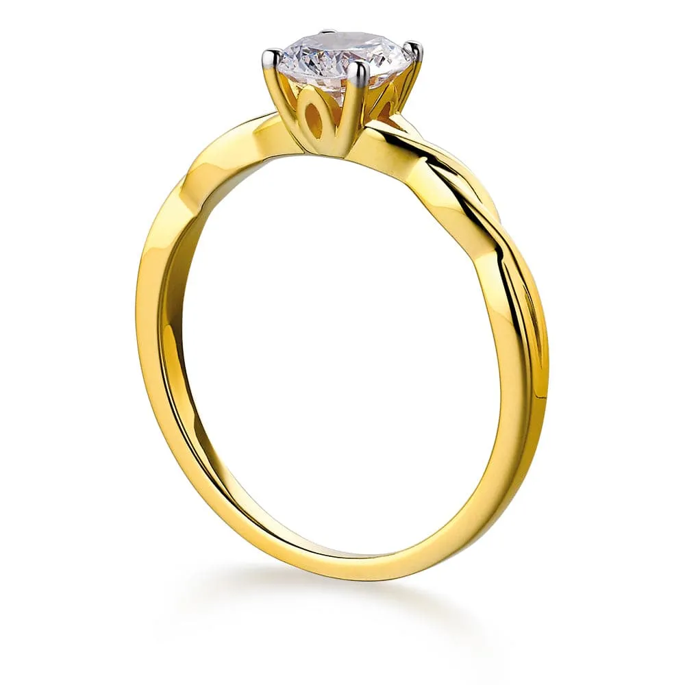Tulip Twist Ring