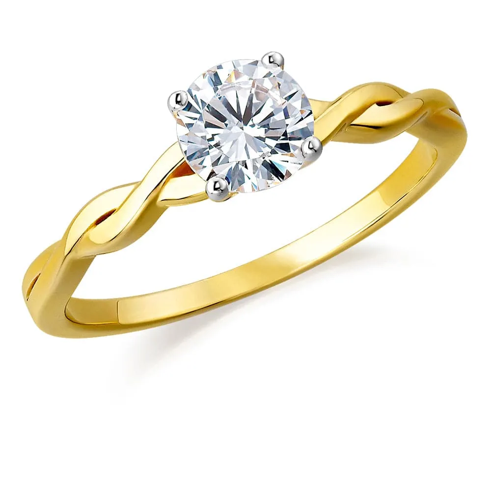 Tulip Twist Ring