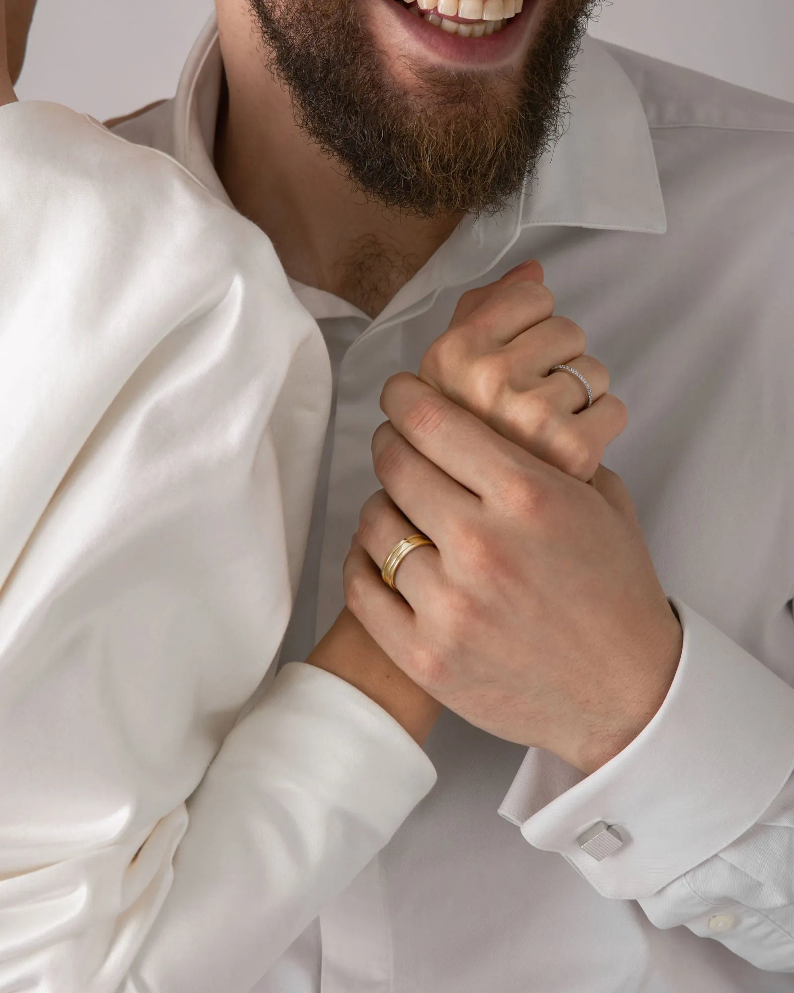 Unisex We 18K Gold Ring