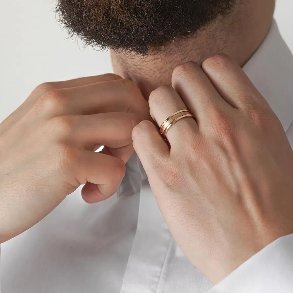 Unisex We Matt 18K Rosegold Ring