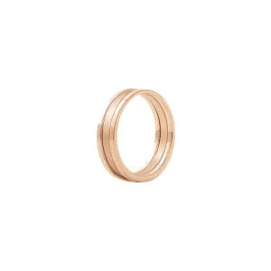 Unisex We Matt 18K Rosegold Ring
