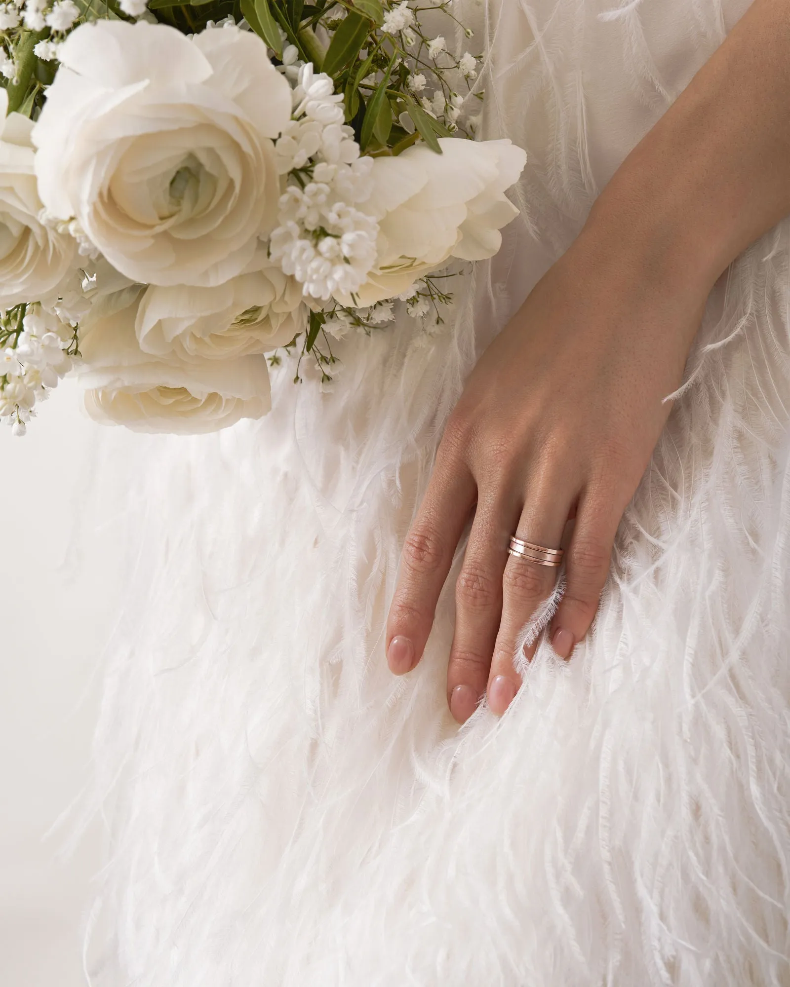 Unisex We Matt 18K Rosegold Ring