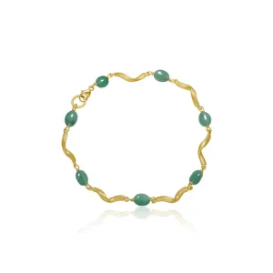Vega Emerald 18K Gold Bracelet