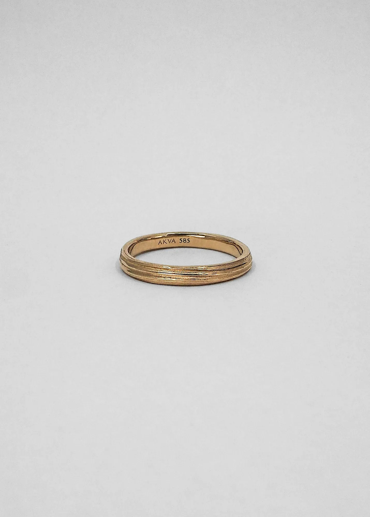 Wedding band l 14K Gold Ring