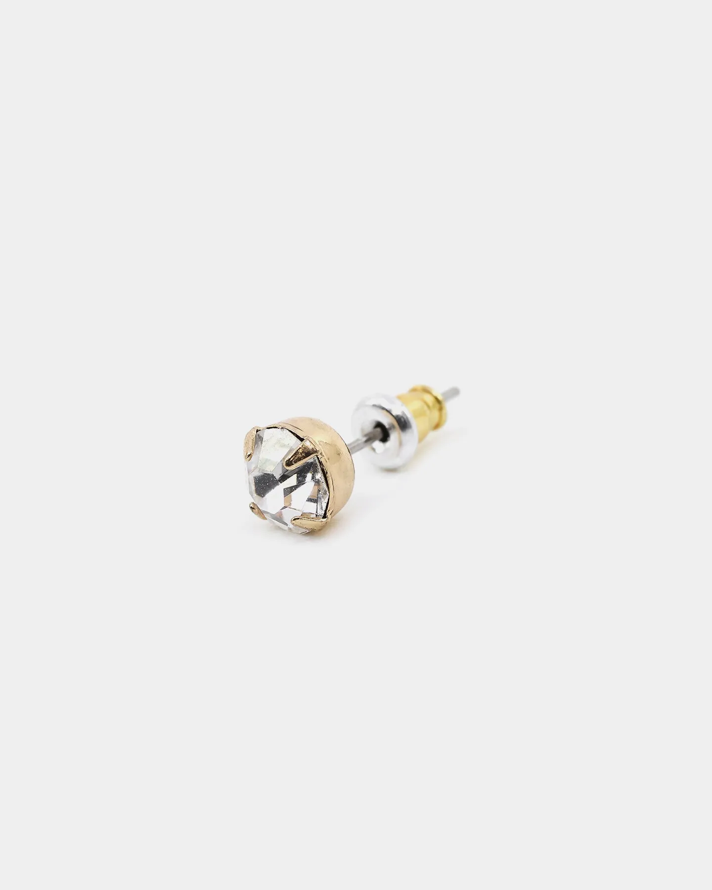 Wild for the Weekend Cherub Earring Set Gold