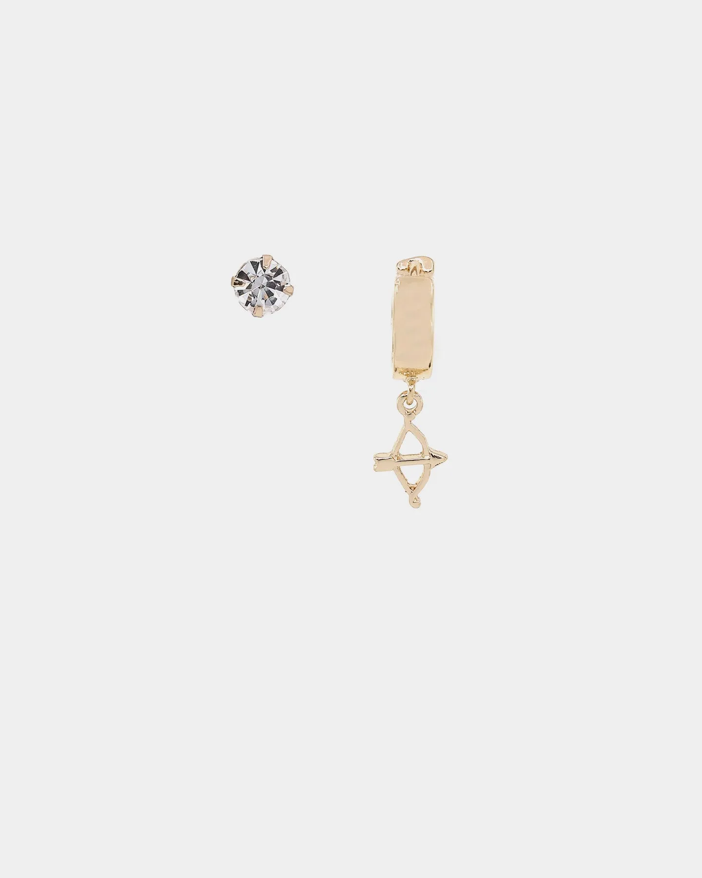 Wild for the Weekend Cherub Earring Set Gold