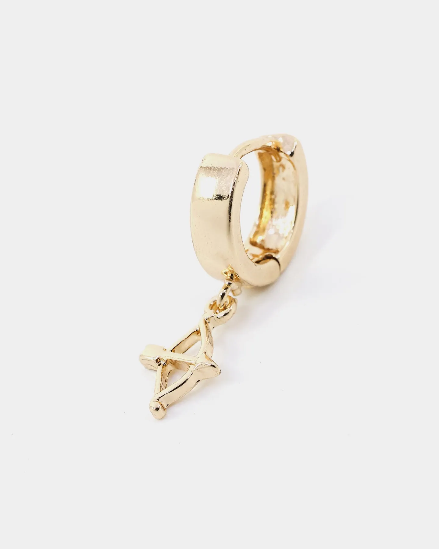 Wild for the Weekend Cherub Earring Set Gold