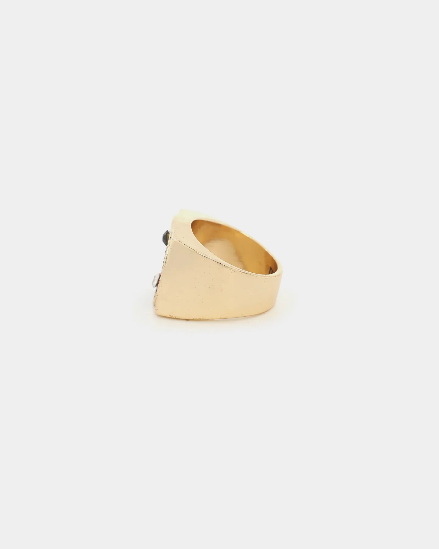 Wild For The Weekend Freerider Ying Yang Ring (Large) Gold