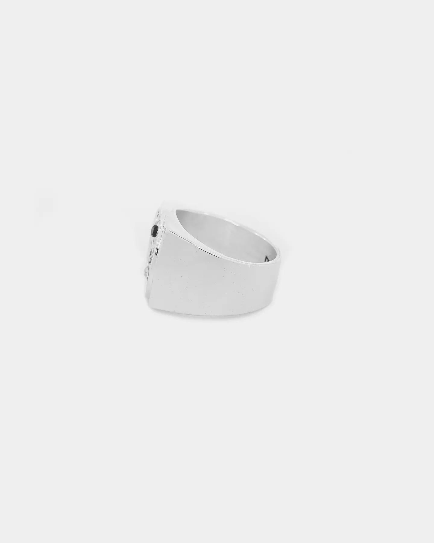 Wild For The Weekend Freerider Ying Yang Ring (Large) Sliver